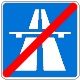 Ende der Autobahn