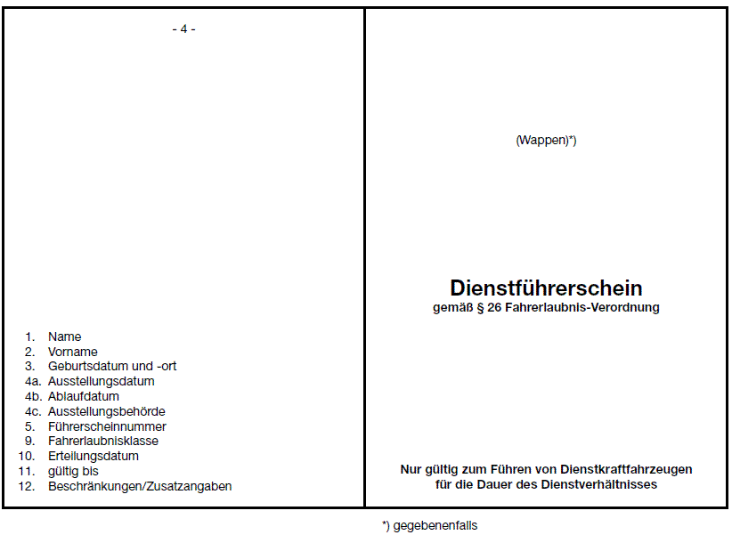 Dienstführerschein